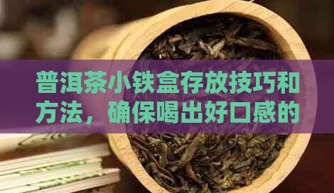 普洱茶小铁盒存放技巧和方法，确保喝出好口感的全攻略