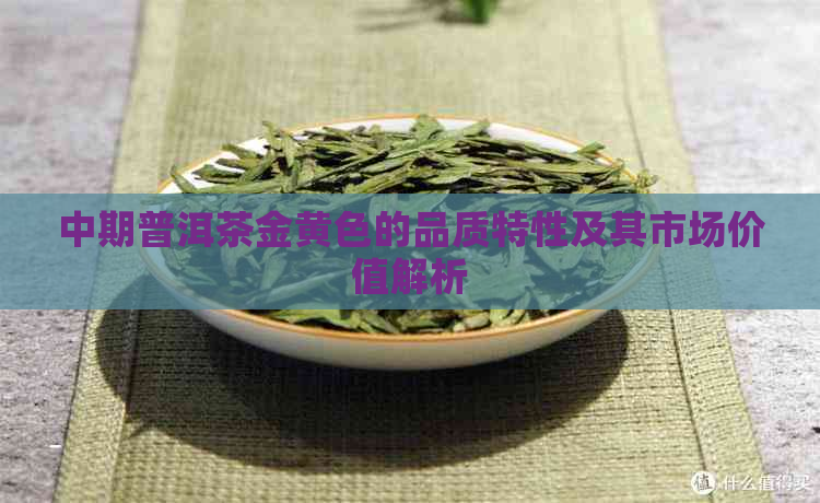 中期普洱茶金黄色的品质特性及其市场价值解析