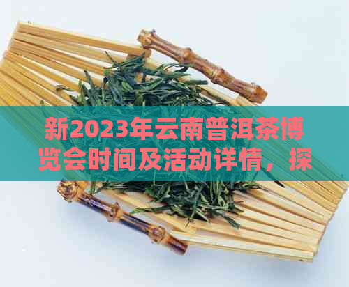 新2023年云南普洱茶博览会时间及活动详情，探寻茶文化魅力与创新工艺