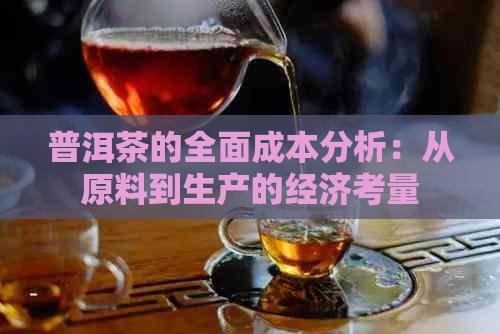 普洱茶的全面成本分析：从原料到生产的经济考量