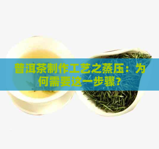 普洱茶制作工艺之蒸压：为何需要这一步骤？