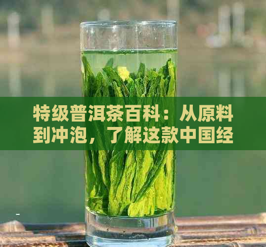 特级普洱茶百科：从原料到冲泡，了解这款中国经典茶叶的全方位信息