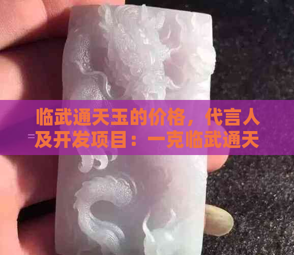 临武通天玉的价格，代言人及开发项目：一克临武通天玉多少钱？