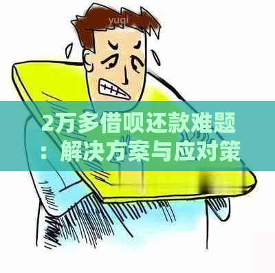 2万多借呗还款难题：解决方案与应对策略