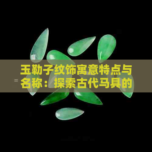 玉勒子纹饰寓意特点与名称：探索古代马具的文化内涵