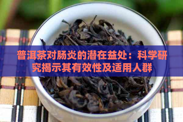 普洱茶对肠炎的潜在益处：科学研究揭示其有效性及适用人群