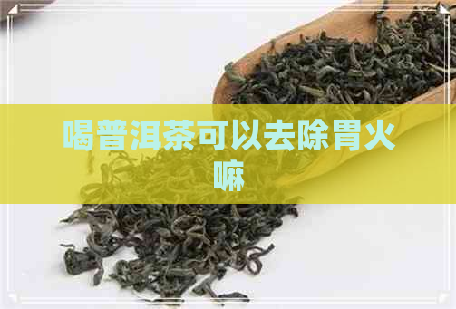 喝普洱茶可以去除胃火嘛