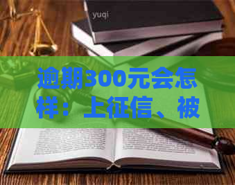 逾期300元会怎样：上、被起诉还是影响大？