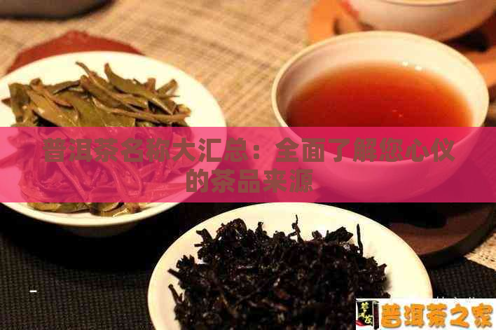 普洱茶名称大汇总：全面了解您心仪的茶品来源