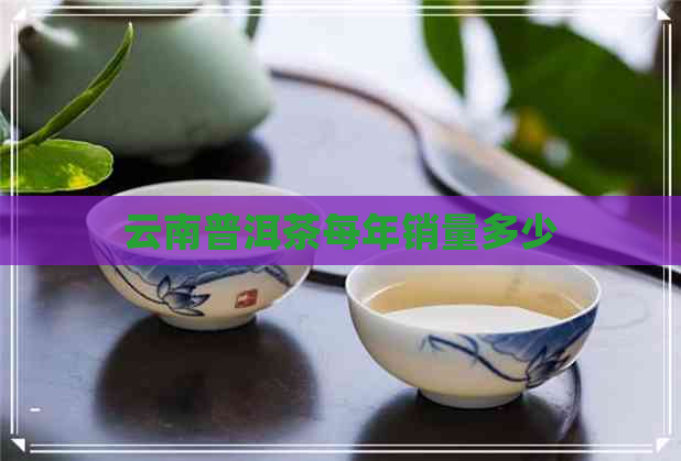 云南普洱茶每年销量多少