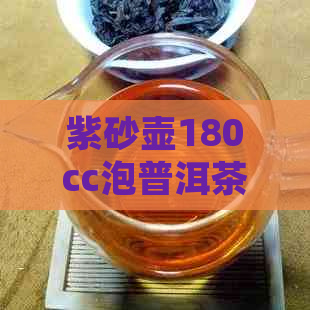 紫砂壶180cc泡普洱茶量：如何选择合适的壶型、泡法与品饮体验？