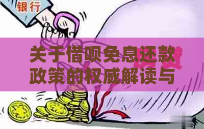 关于借呗免息还款政策的权威解读与解析