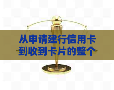 从申请建行信用卡到收到卡片的整个过程，了解建行信用卡的办理时间及进度