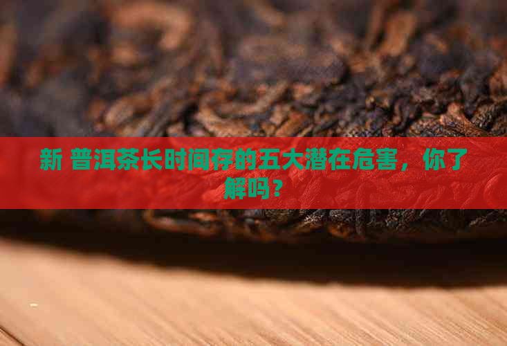 新 普洱茶长时间存的五大潜在危害，你了解吗？