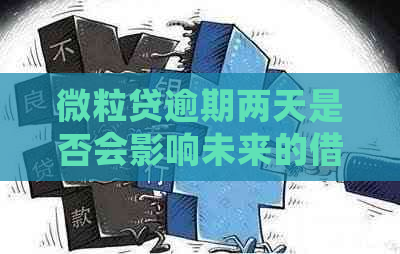 微粒贷逾期两天是否会影响未来的借款申请？