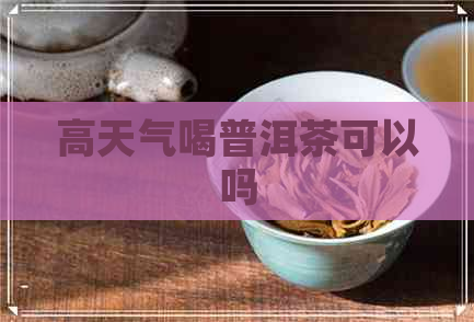 高天气喝普洱茶可以吗