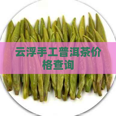 云浮手工普洱茶价格查询