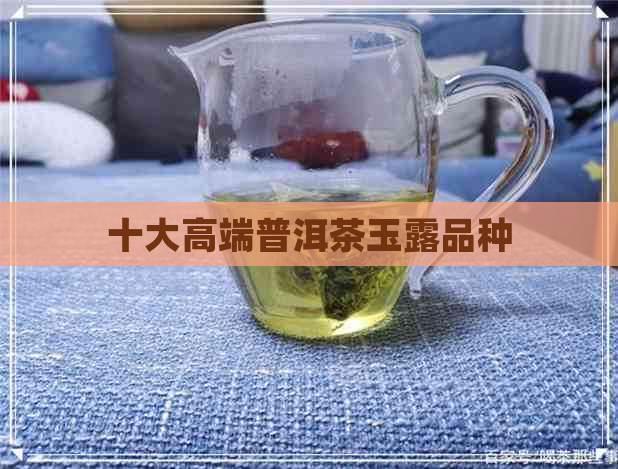 十大高端普洱茶玉露品种