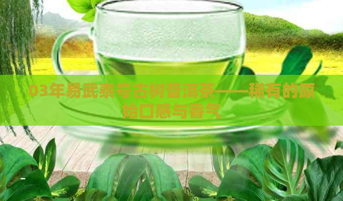 03年易武泰号古树普洱茶——稀有的原始口感与香气