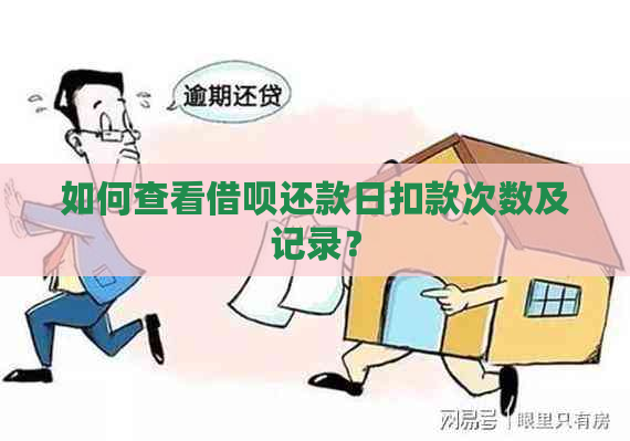 如何查看借呗还款日扣款次数及记录？