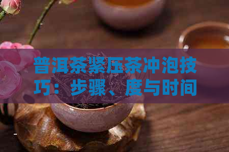 普洱茶紧压茶冲泡技巧：步骤、度与时间的掌控