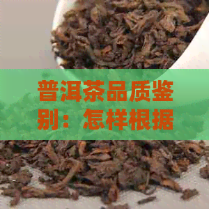 普洱茶品质鉴别：怎样根据价格和口感分辨好坏？