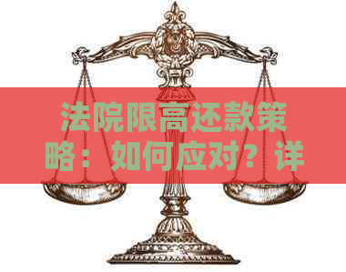 法院限高还款策略：如何应对？详解步骤与注意事项