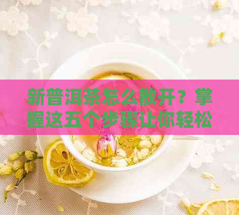 新普洱茶怎么散开？掌握这五个步骤让你轻松泡出好茶！