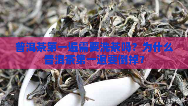 普洱茶之一遍需要洗茶吗？为什么普洱茶之一遍要倒掉？