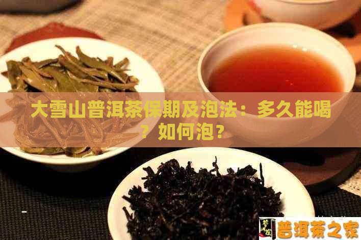 大雪山普洱茶保期及泡法：多久能喝？如何泡？