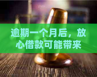 逾期一个月后，放心借款可能带来的全面后果及应对措