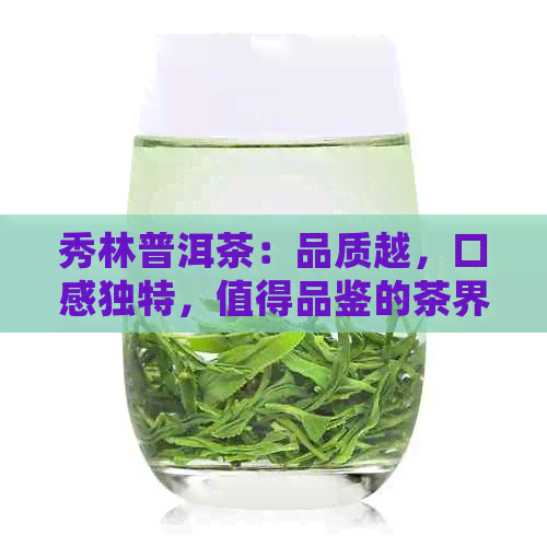 秀林普洱茶：品质越，口感独特，值得品鉴的茶界瑰宝