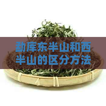 勐库东半山和西半山的区分方法与特点比较：哪个更好？