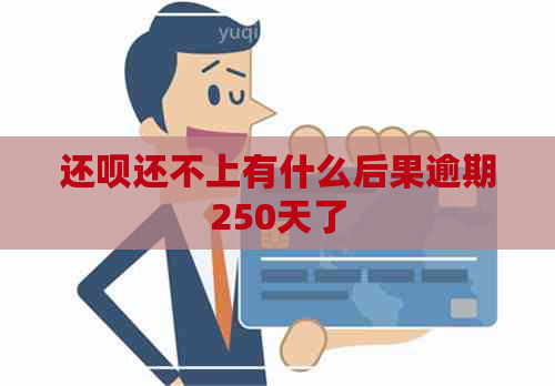 还款还不上有什么后果逾期250天了