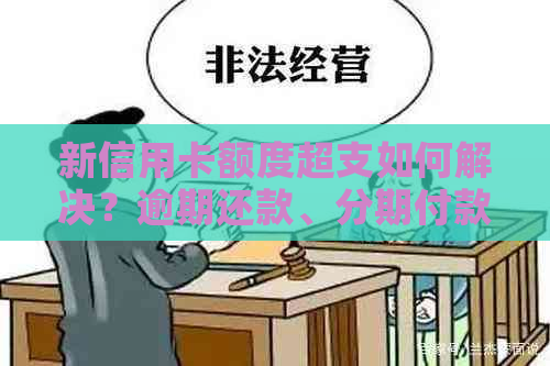 新信用卡额度超支如何解决？逾期还款、分期付款和提额攻略一次性告诉你！