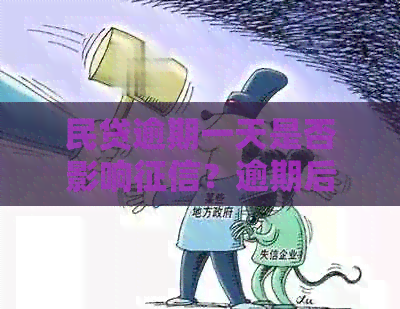 民贷逾期一天是否影响？逾期后如何处理并恢复使用？