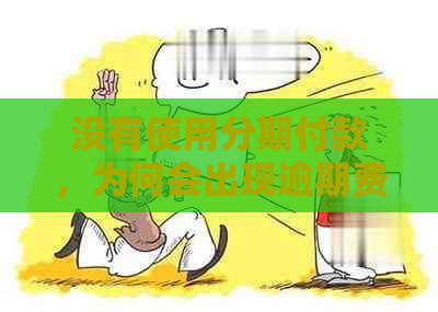 没有使用分期付款，为何会出现逾期费用？如何解决这个问题？