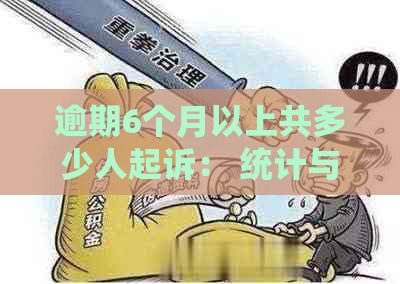 逾期6个月以上共多少人起诉： 统计与分析