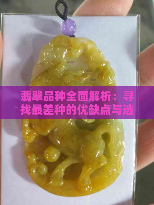 翡翠品种全面解析：寻找最差种的优缺点与选购建议