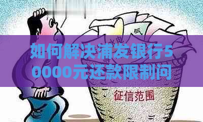 如何解决浦发银行50000元还款限制问题