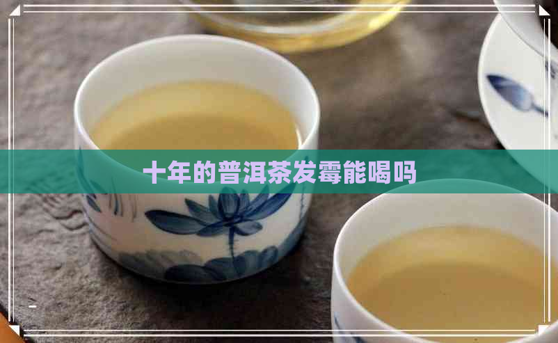 十年的普洱茶发霉能喝吗