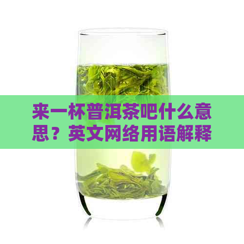 来一杯普洱茶吧什么意思？英文网络用语解释及其含义