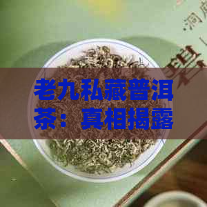 老九私藏普洱茶：真相揭露，你所不知道的秘密