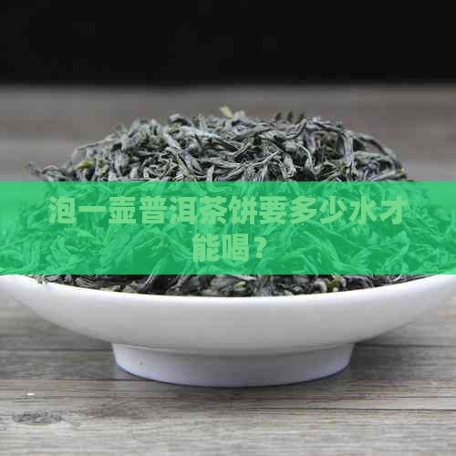 泡一壶普洱茶饼要多少水才能喝？