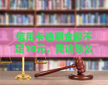 信用卡逾期金额不足10元，我该怎么办？全面解决方案与建议