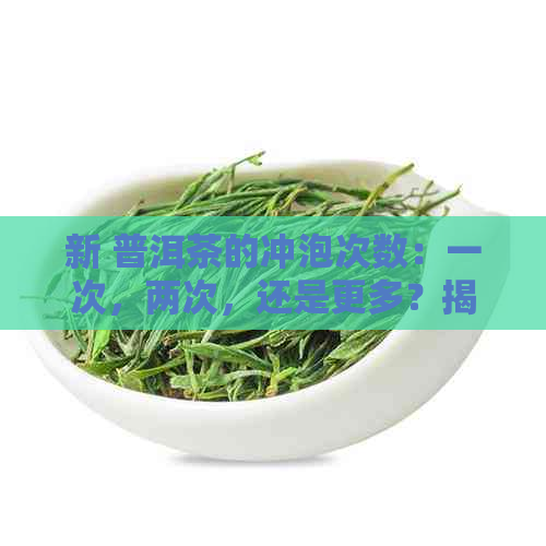 新 普洱茶的冲泡次数：一次，两次，还是更多？揭秘泡茶次数