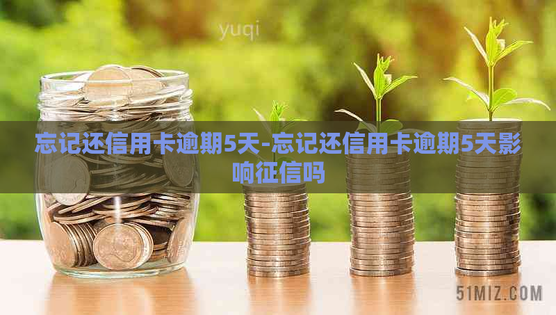 忘记还信用卡逾期5天-忘记还信用卡逾期5天影响吗