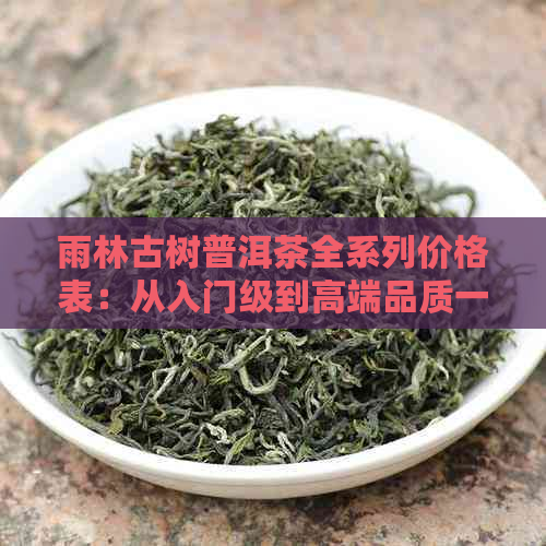 雨林古树普洱茶全系列价格表：从入门级到高端品质一应俱全，助你轻松选购！