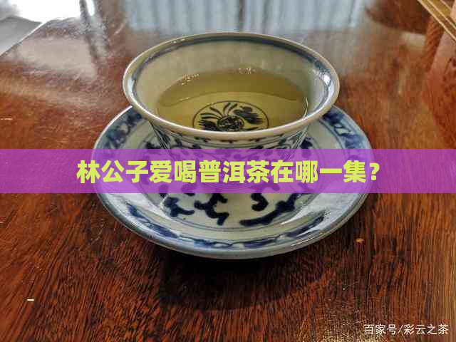 林公子爱喝普洱茶在哪一集？