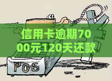 信用卡逾期7000元120天还款明细及可能的影响，如何解决逾期问题？